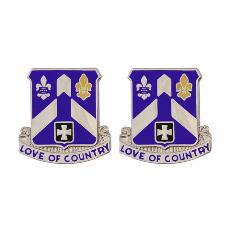 58th Infantry Regiment Unit Crest (Love of Country)